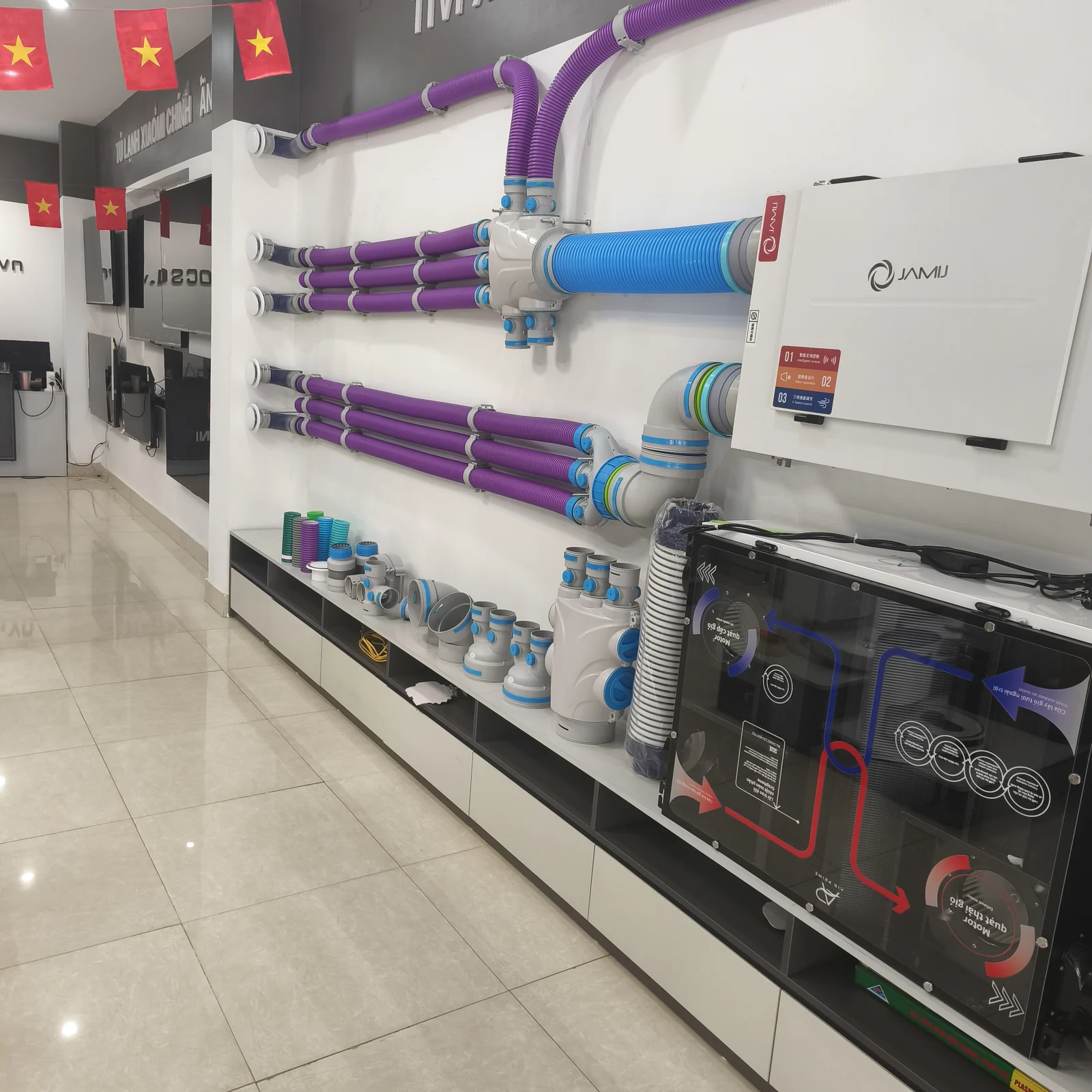 Ảnh thực tế sản phẩm máy cấp khí tươi JamiJ