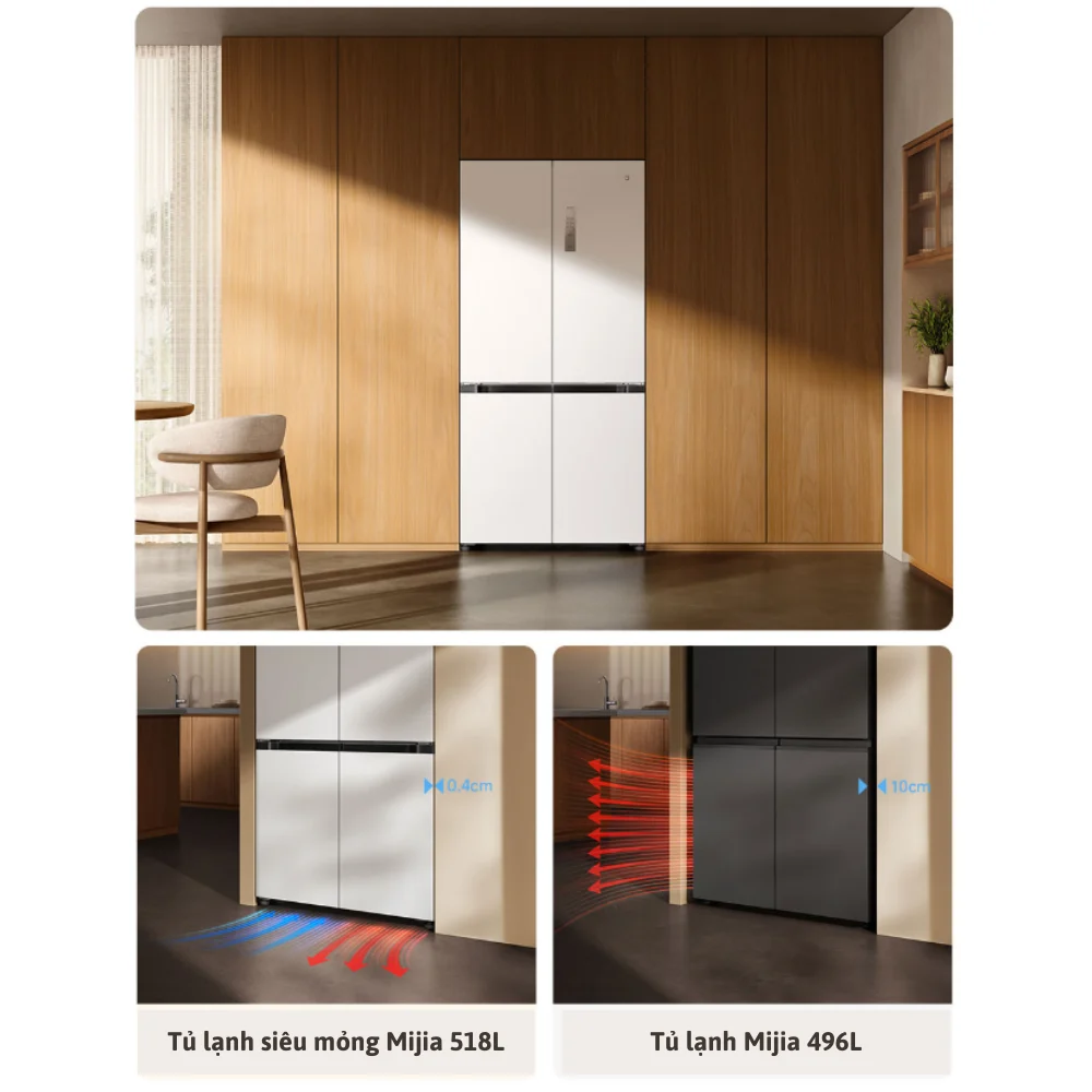 Tủ lạnh Xiaomi Mijia 518L