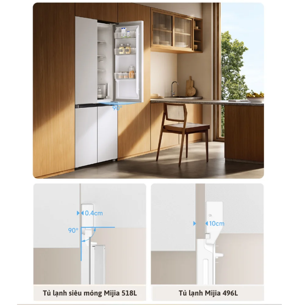 Tủ lạnh Xiaomi Mijia 518L