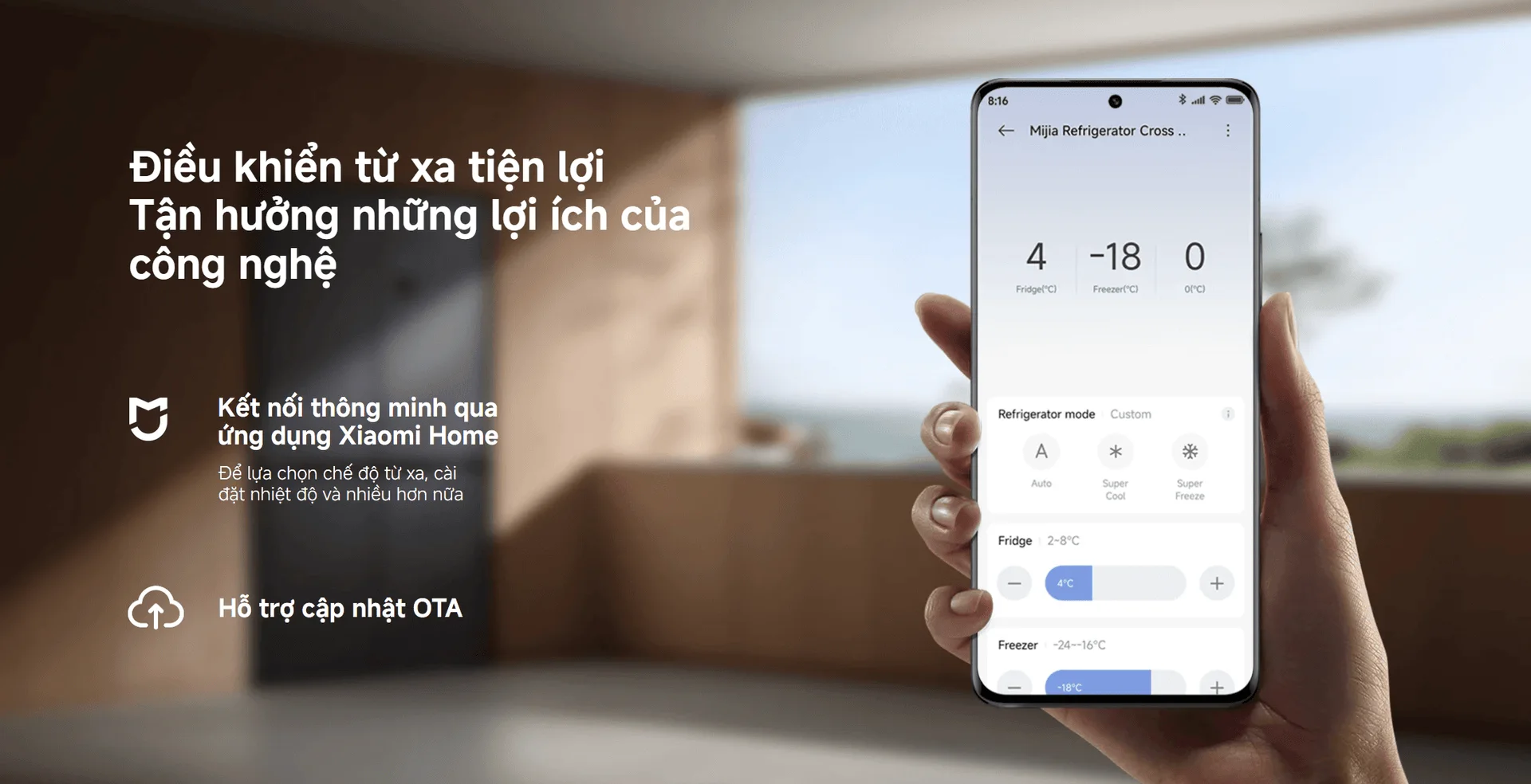 Điều khiển từ xa tủ lạnh Mijia 510L